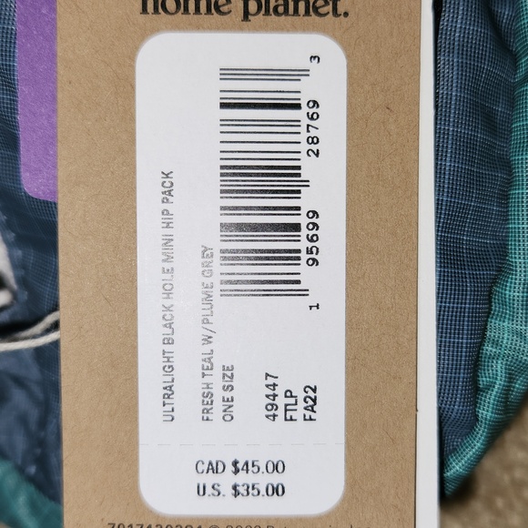 patagonia mini black hole hip pack - Picture 3 of 9